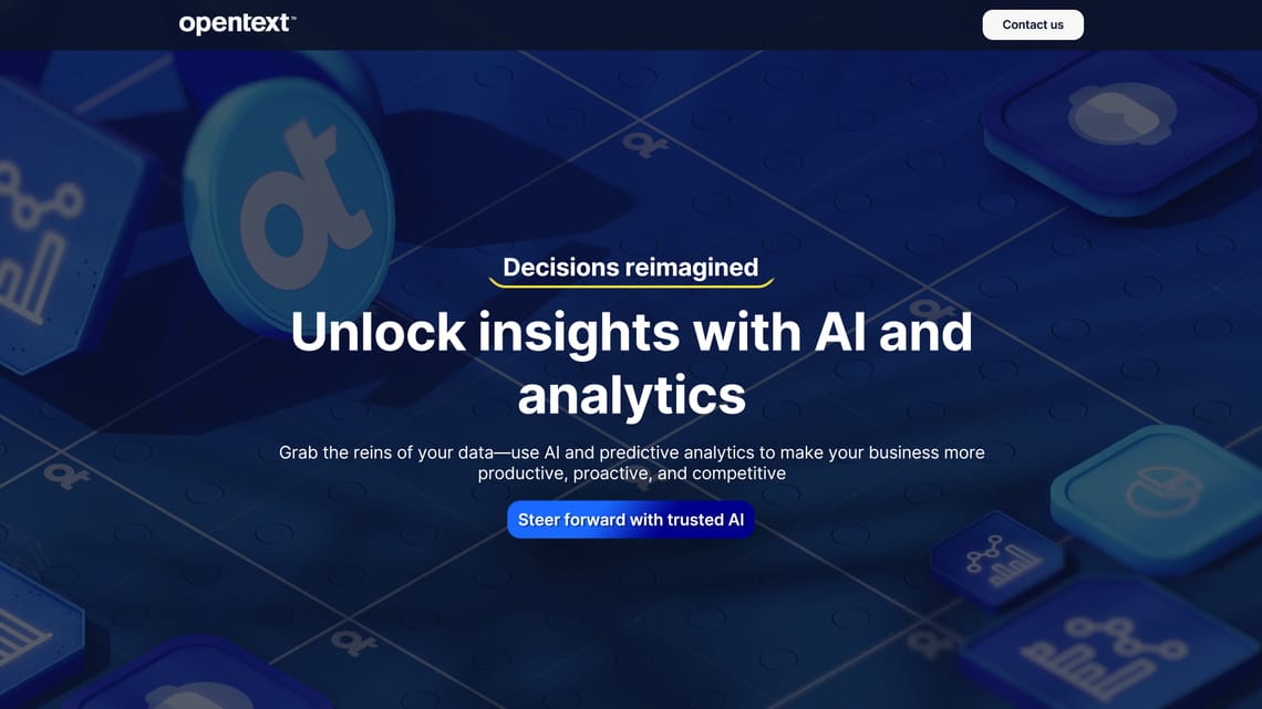 Decisions reimagined - OpenText