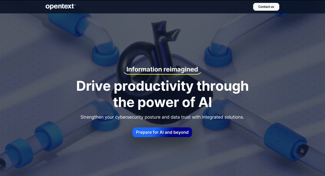 Information reimagined - OpenText